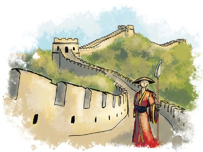 Древний китай картинки 5 класс. Великая китайская стена акварель. Великая китайская стена для детей. Великая китайская стена рисунок. Нарисовать китайскую стену.