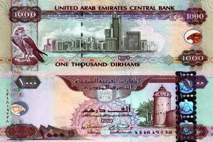 1000 дирхам это в рублях. Дирхам ОАЭ фото купюр современные. Дирхам ОАЭ 1990. Купюра Унитед араб Центральный банк. Five dirhams как выглядит.