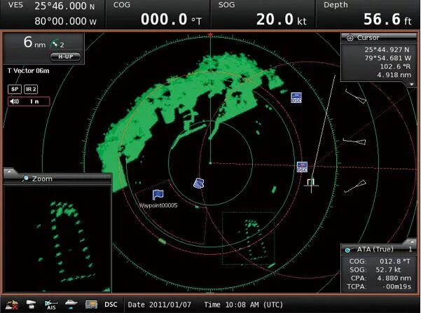 Working radar
