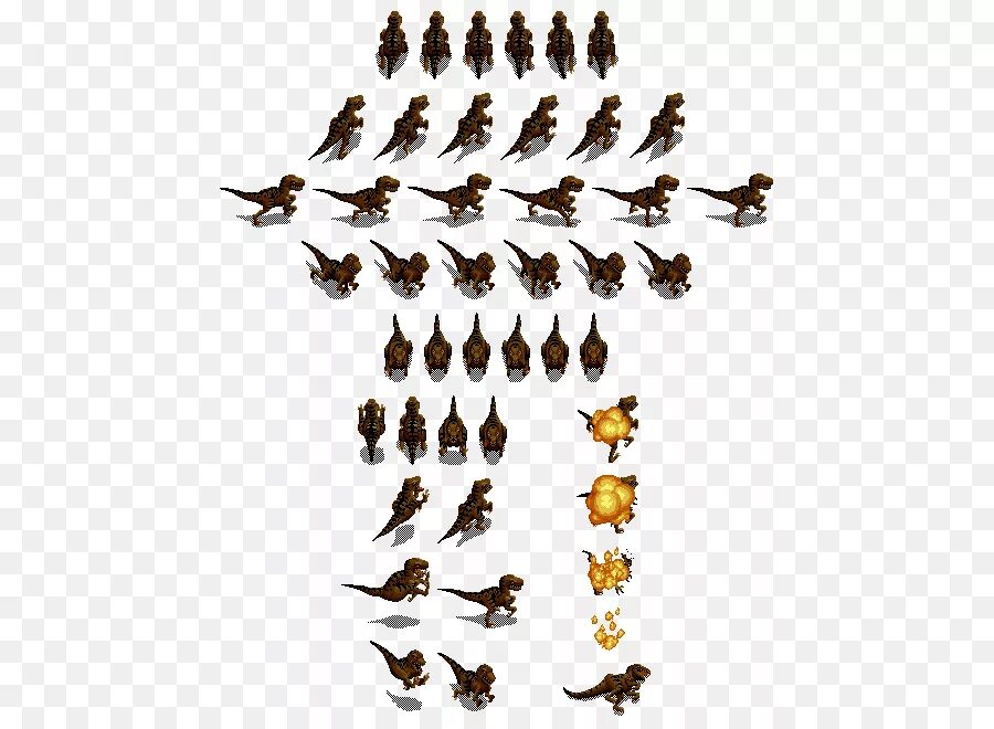 Bird sprites
