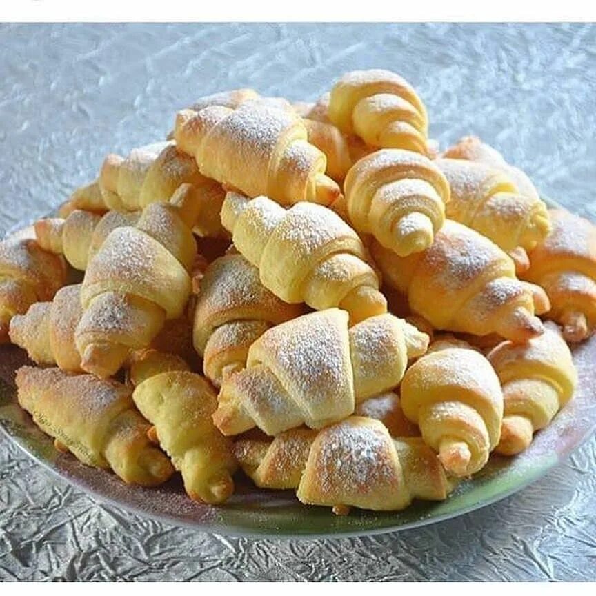 РАГАЛИК Тэрис. Рогалики. Творожные рогалики. Рогалик булочка
