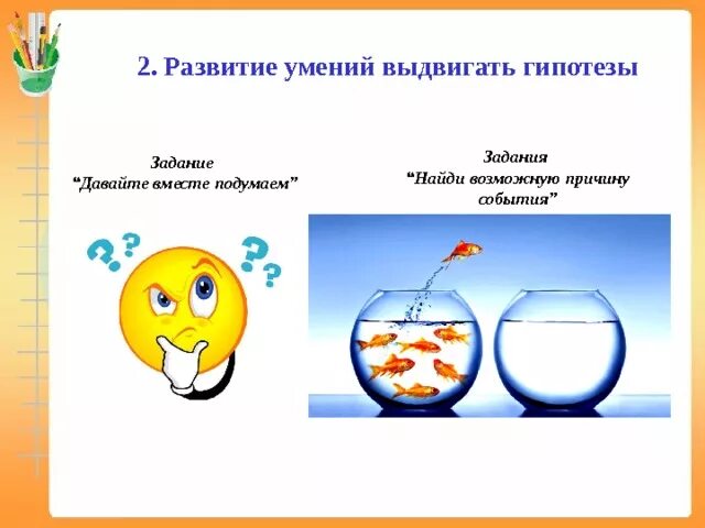 Умение выдвигать гипотезы. Развитие умений выдвигать гипотезы. Задания на умение выдвигать гипотезы. Умение выдвигать гипотезы – это _________ умение..