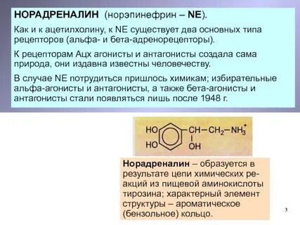 Норадреналин это