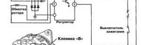 Схема подключения генератора 402 двигателя