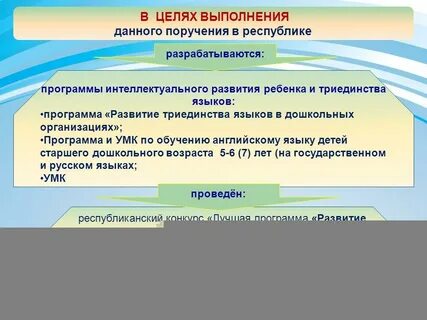 Программа интеллектуального развития