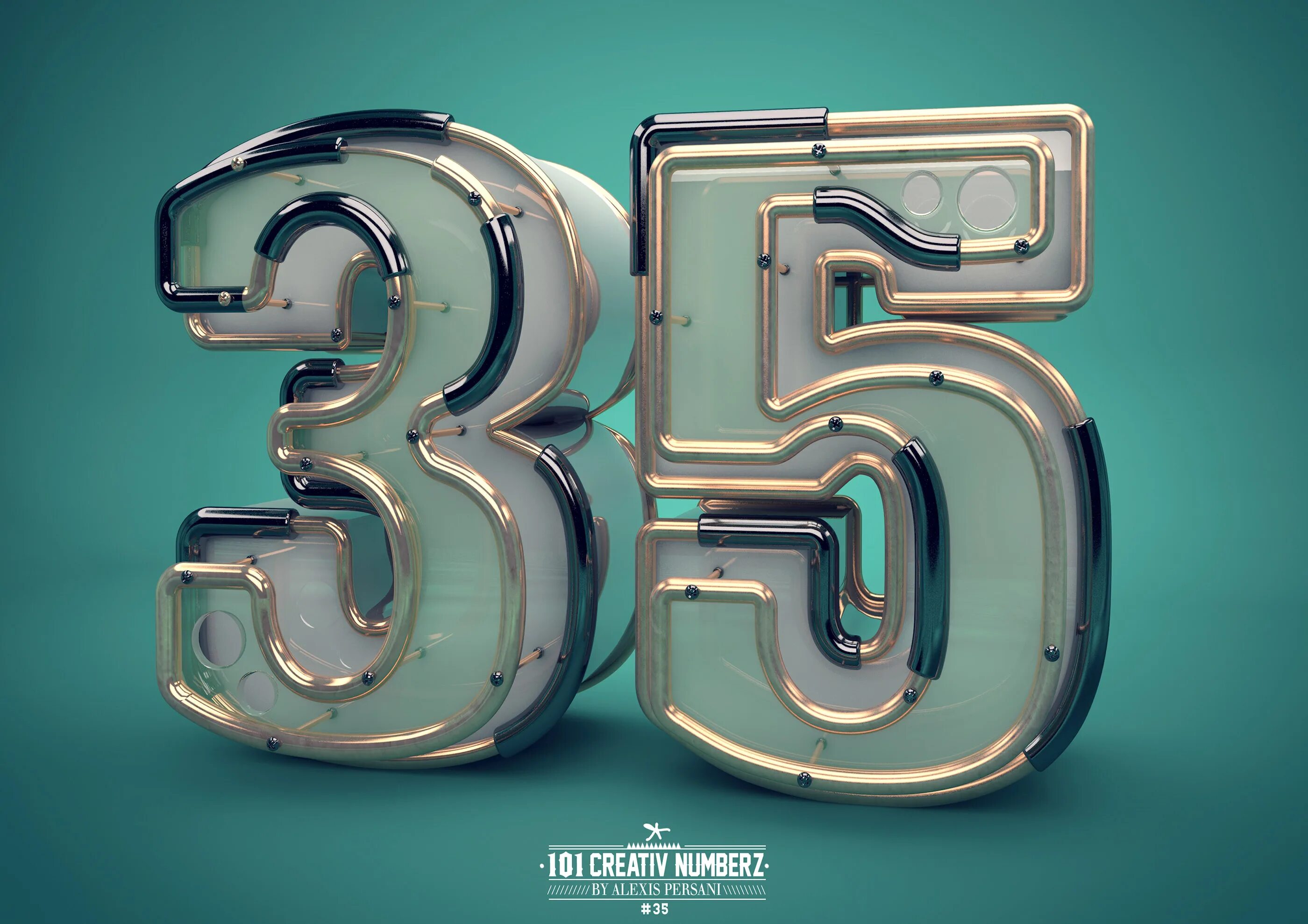 Number 3d