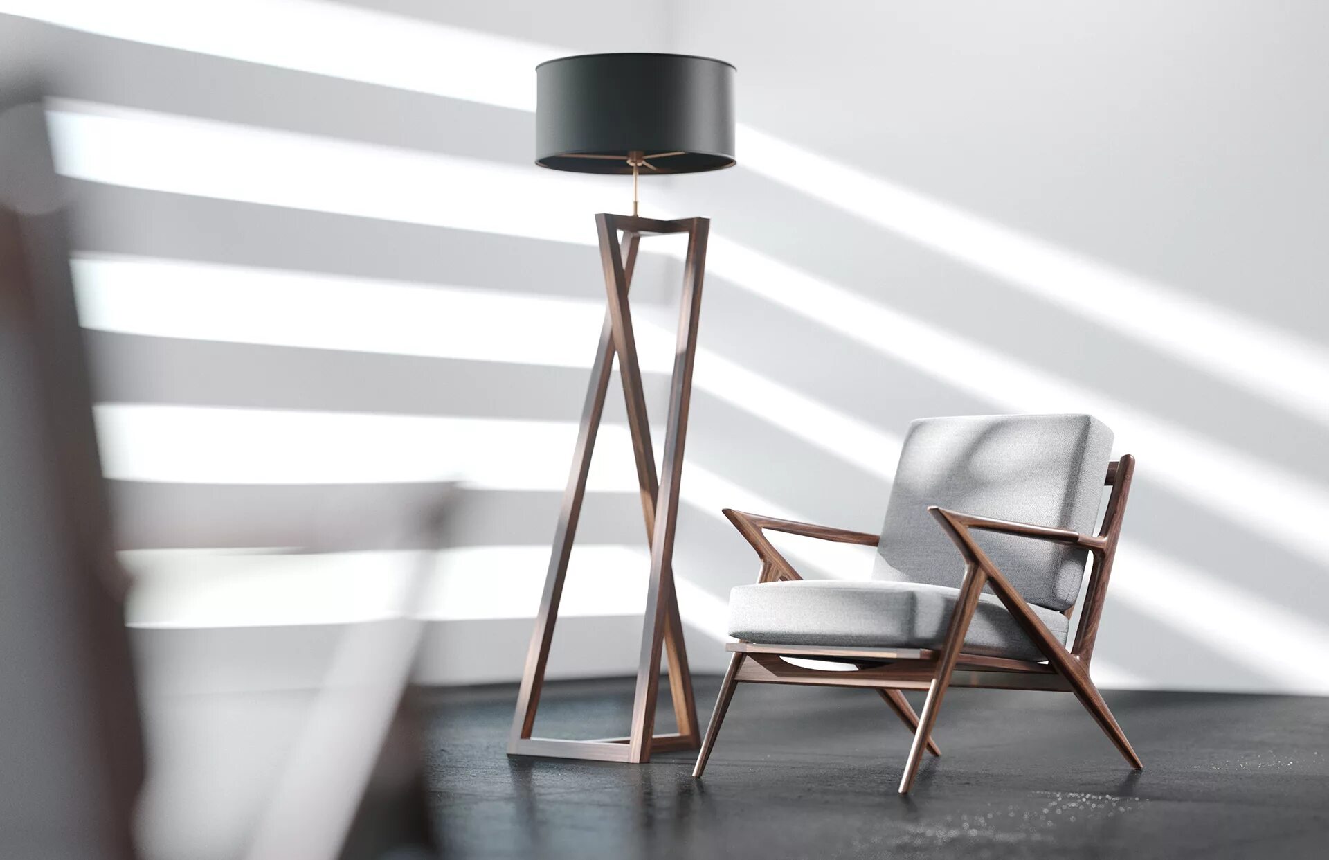 Торшер 3д модель. Стул рендер в комнате. 3dd модели free chair. кресло ambia 3d модель. лампа настольная josephine 3д модель.