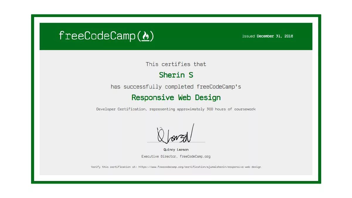 Certificating org. FREECODECAMP Certification. FREECODECAMP.org. JAVASCRIPT data structures and algorithms.