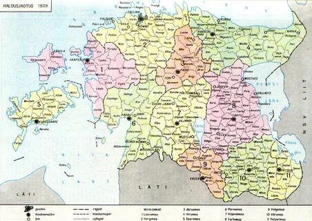 Эстония 1939 года