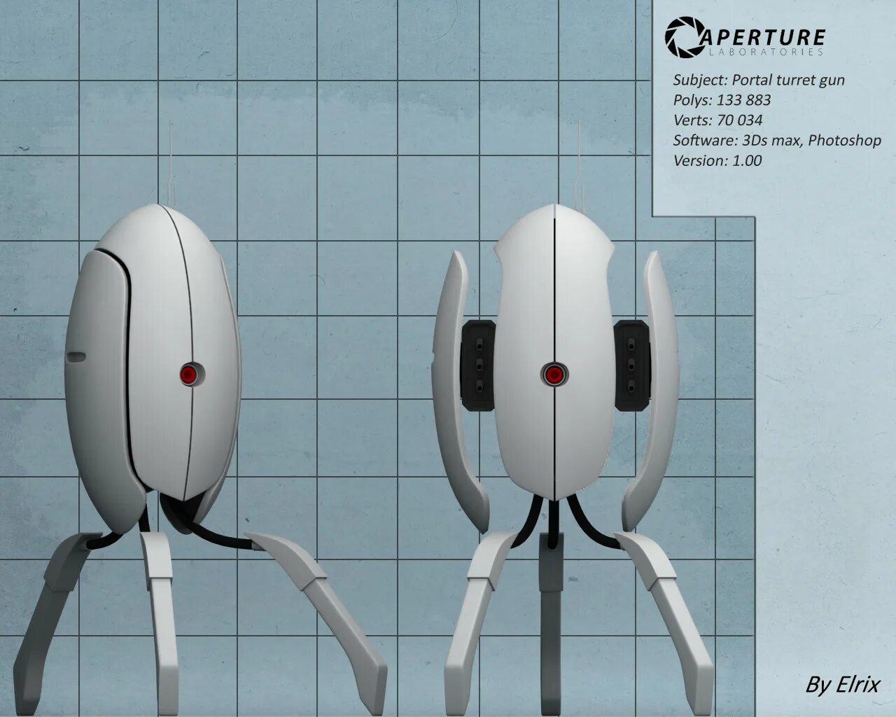 Как включить турель. Турель т-01. турель портал 2 схема. aperture science турель. портальная пушка из portal 2 чертеж.