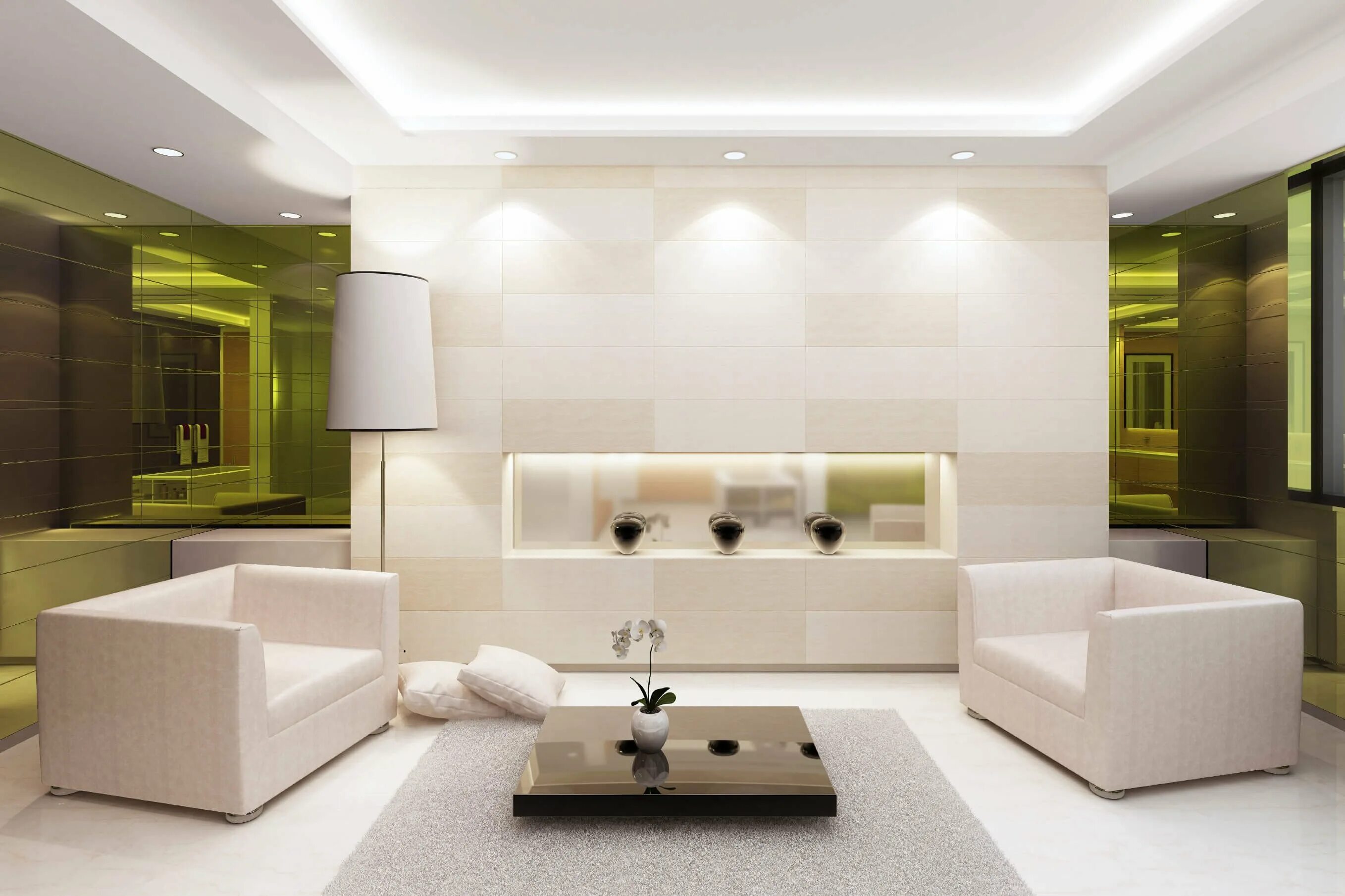 Современный интерьер гостиной. Освещение в гостиной. Дизайнерские решения для гостиной. Освещение в интерьере. Living interior