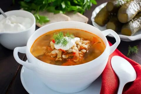 Рассольник мясной