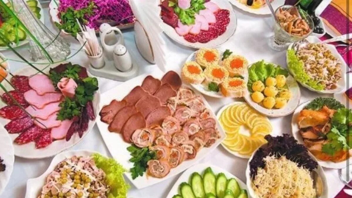 Легкий стол на день рождения - CoffeePapa.ru