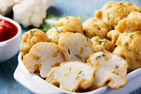 Цветная капуста запеченная в кляре