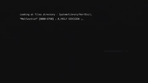 0x06 system error