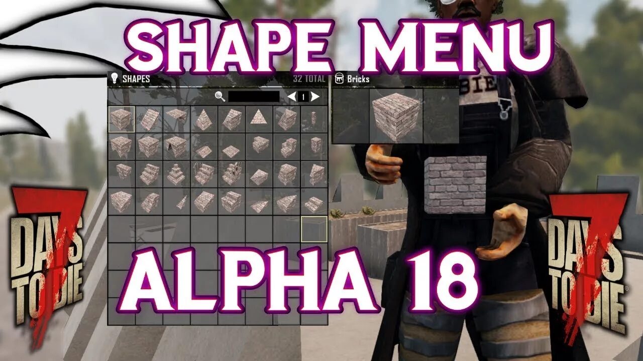 7 days to menu. 7 days to die меню. 7aperty.