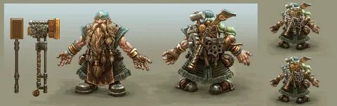 File:Warhammer Dwarf Concept Master Engineer.jpg - Sega Retr