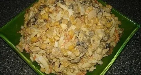 Салат курица грибы картошка морковь