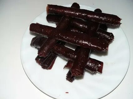 Пастила из черноплодной рябины