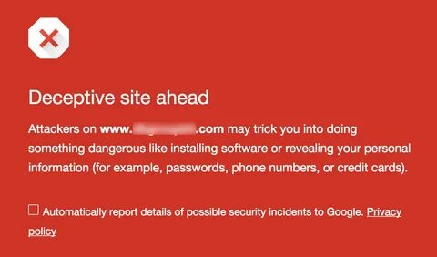 Warning link