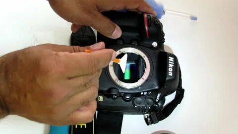 Чистка матрицы фотоаппарата
