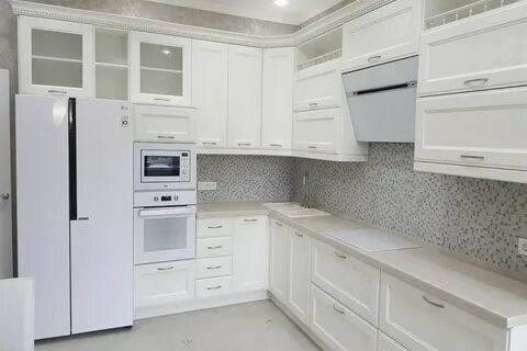 Белая кухня какая техника