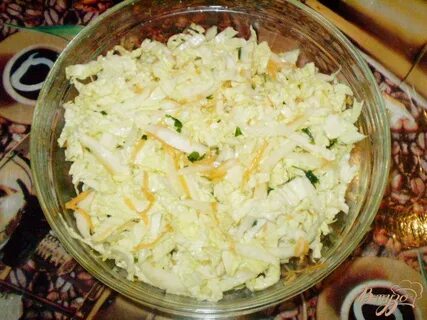 Салат капуста с кунжутом
