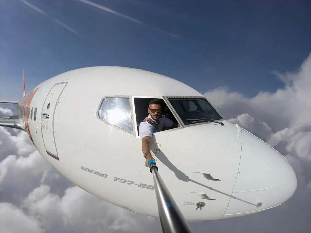 I am get on the plane