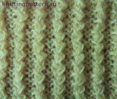Ribbing knitting