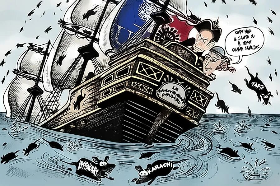 Тонущий корабль карикатура. Крысы покидают тонущий корабль. Карикатура крысы бегут с корабля.