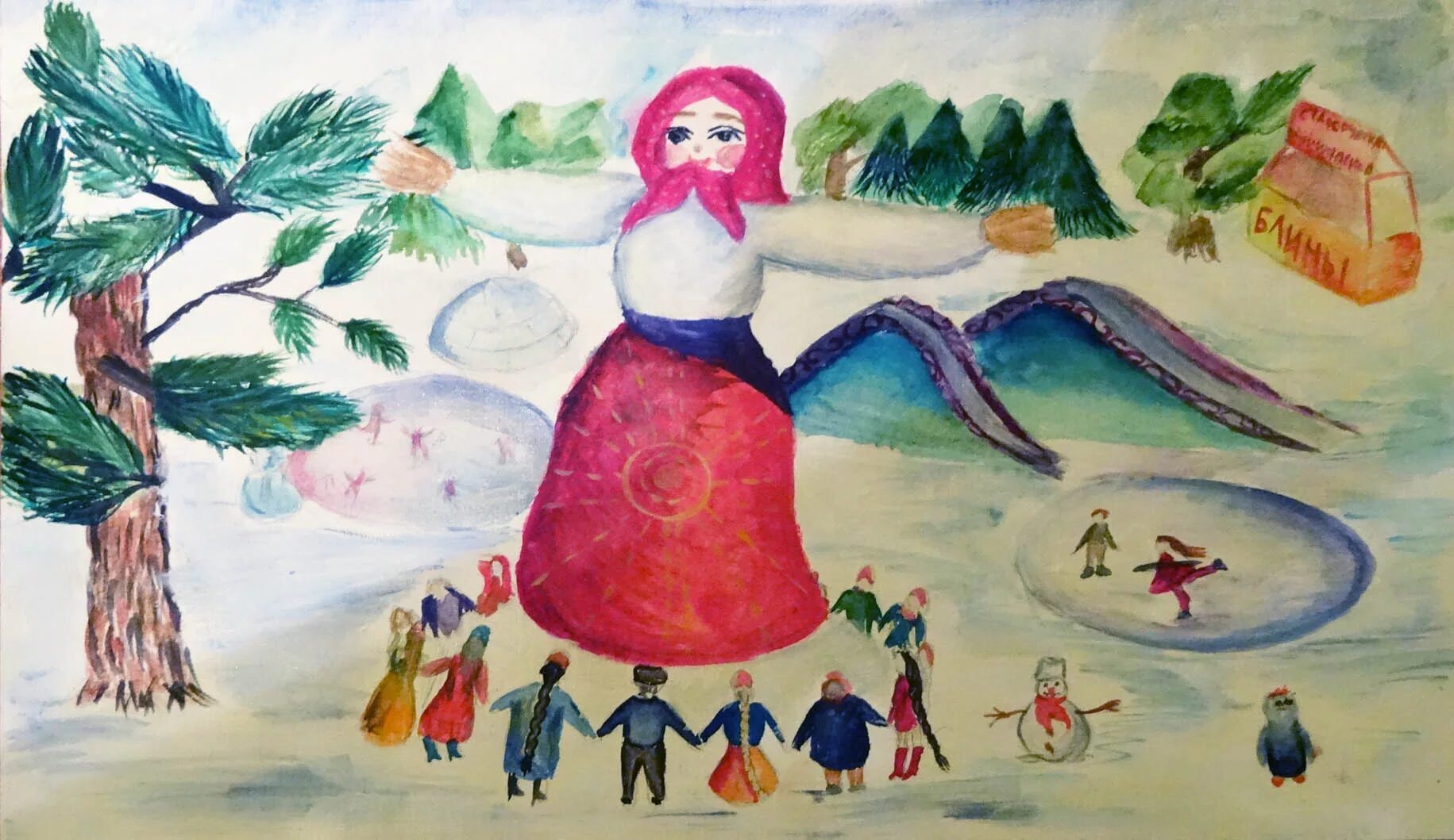 Масленица рисунок 2 класс окружающий. Масленица рисунок. нарисовать масленицу. детские рисунки праздник. масленица рисунок для детей.