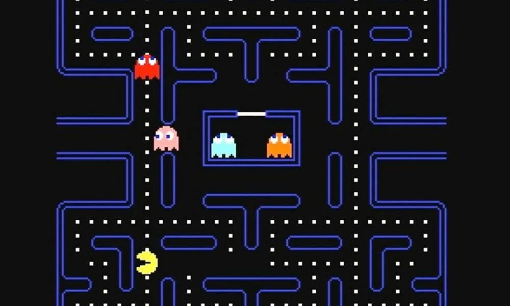 Pacman game. Pacman игра 1980 года. Лабиринт ПАКМАНА. Пакман игра оригинал. Пакман 1980.