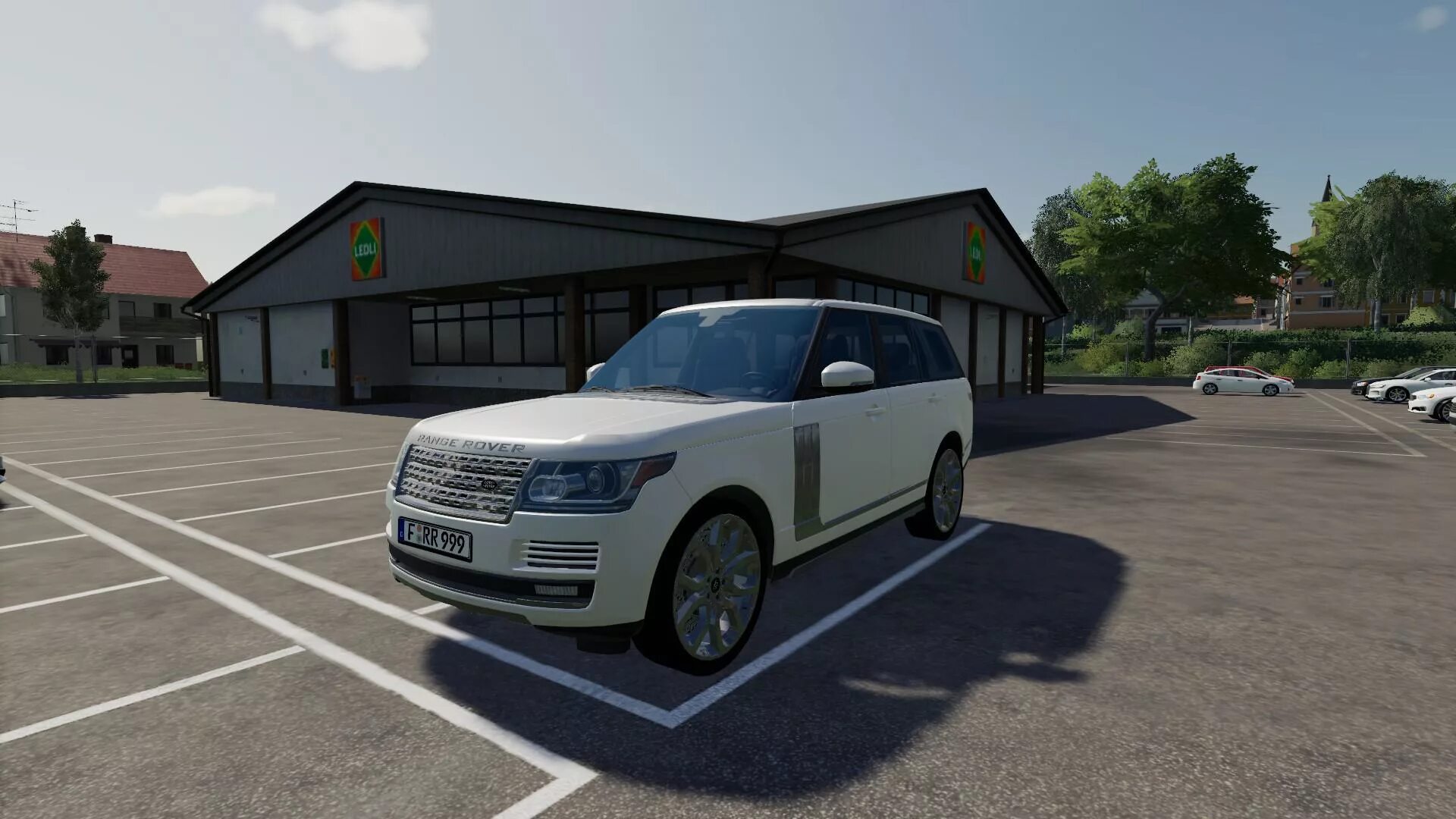 Мод на легковушку. Range Rover fs19. Рендж Ровер для ФС 19. Range Rover для FS 17. Land Rover для FS 22.