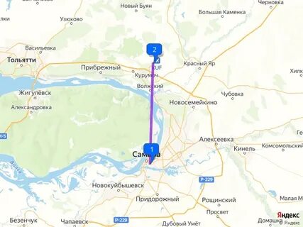 Сколько км самарская область