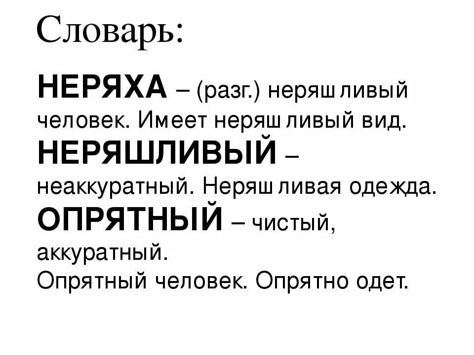 Значение слова неряха. Аккуратный человек. Неряшливый значение. Значение слова неряшливый. Что значит аккуратно