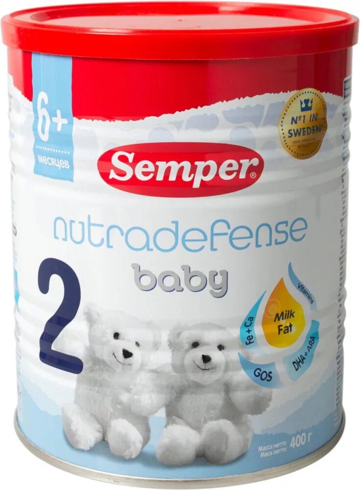 Детское питание семпер. Смесь semper baby nutradefense 1 (0-6 месяцев) 400 г. semper смесь для новорожденных 1. semper молочная смесь &quot;сэмпер бэби нутрадефенс 2&quot; (400грx12). семпер питание смесь для новорожденных.