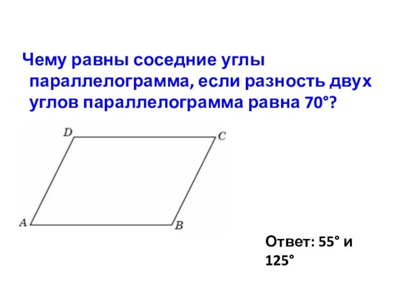 Углы параллелограмма. Соседние углы параллелограмма. Смежные углы параллелограмма. Углы параллелограмма равны.