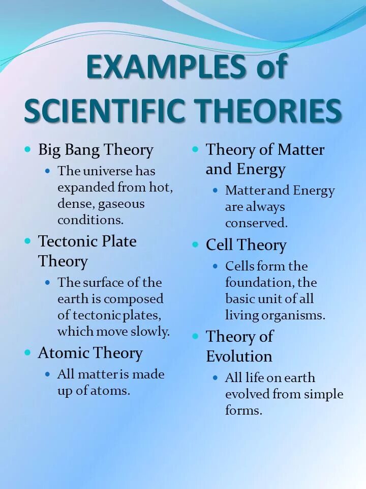 Example theory. Scientific theory. science examples. study theory example. methods example.