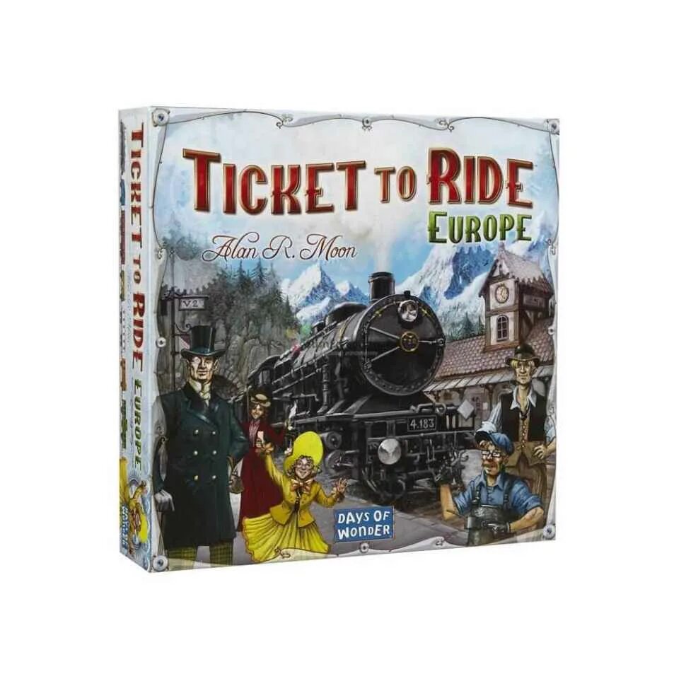 Ticket to Ride: Европа. Билет на поезд настольная игра. Игра Тикетс Райд. Настольная игра Европа.