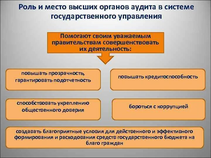 Аудит государственного управления