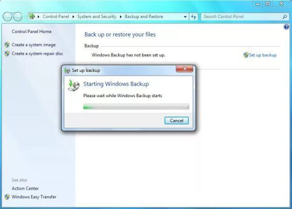 Как сделать бэкап windows. Создание бэкапа windows 7. restore my files windows 7. vista create онлайн. как создать на диске каталоги backup и restore.