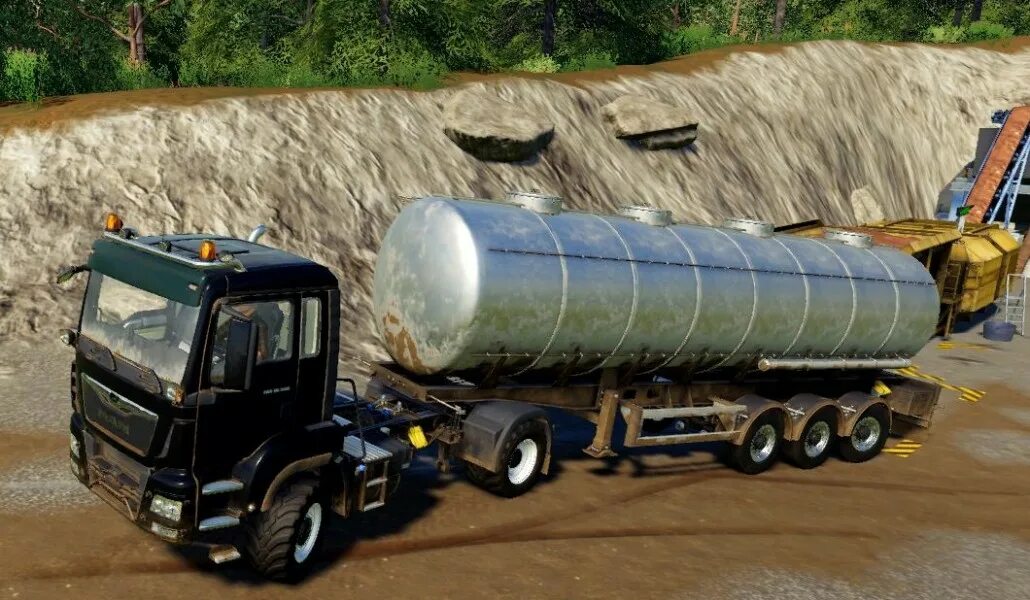 Цистерна для биогаза фс19. Fs 17 бочка для воды. Fs19 полуприцеп. 5. Цистерна для биогаза фс19.