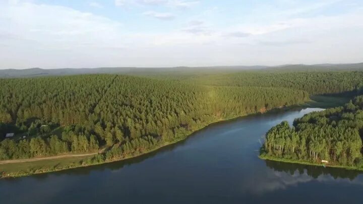 Старинная деревянная плотина в селе Мариинск - Ураловед
