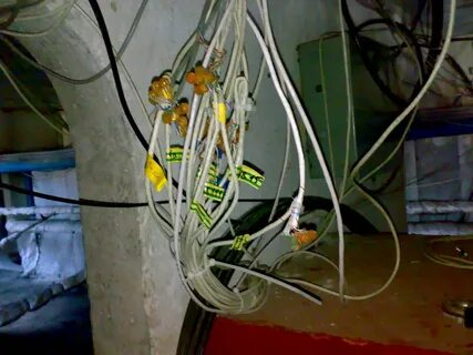 Интернет кабель в квартире