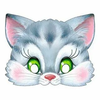 Детская маска кошки