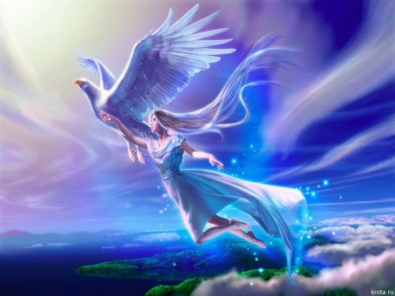 Небо небо расправь мне крылья. Птица счастья. Сказочная птица. Птицы небесные. Небесные ангелы.