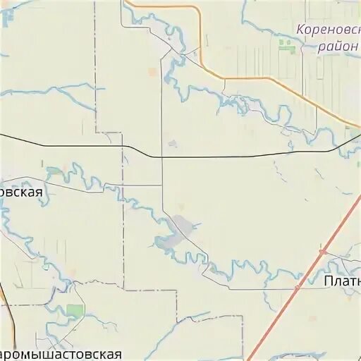 Старонижестеблиевская краснодарский край на карте