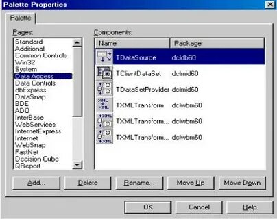 Component properties