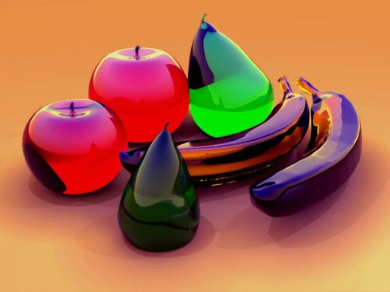 Цветной предмет. Стеклянные фрукты. Разноцветные предметы. Стеклянные фрукты и овощи. Разноцветные фрукты.