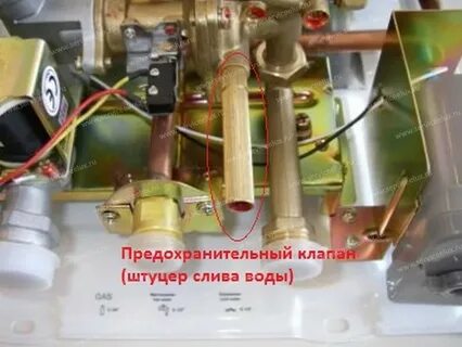 Газовая колонка отключается через минуту